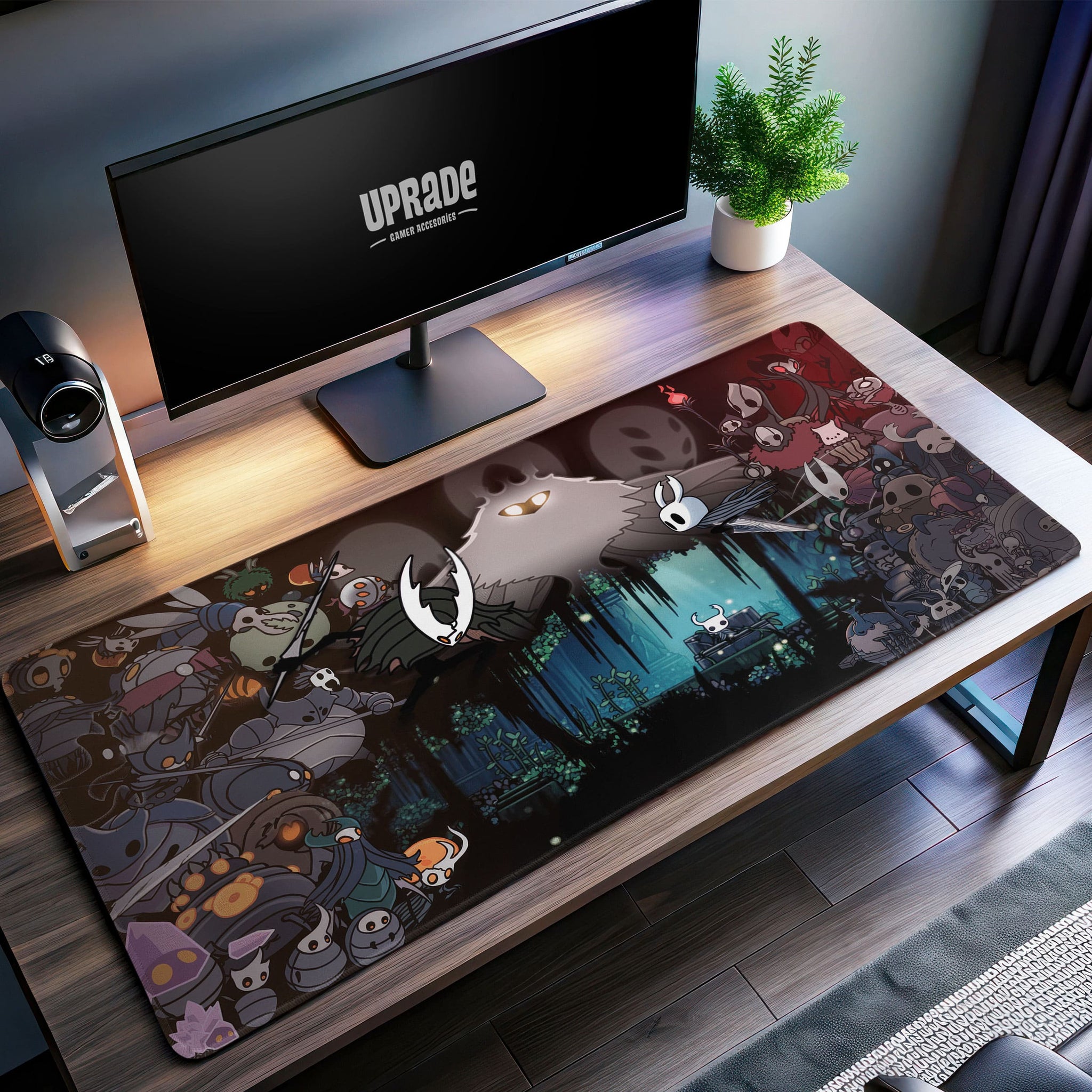 Hollow Knight Desk Mat, Voidheart Kingdom Mouse Pad