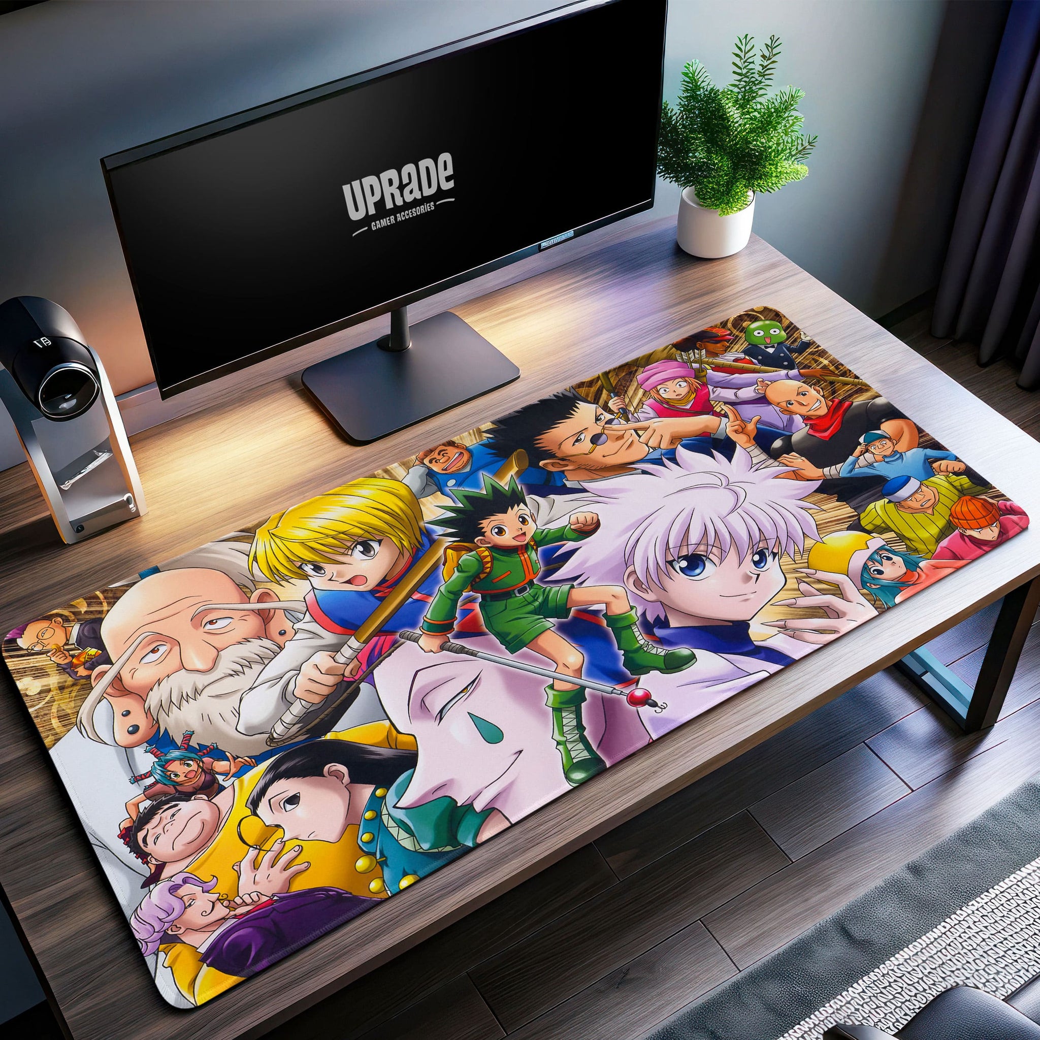 Hunter's Adventure Desk Mat, Hunter x Hunter Mouse Pad