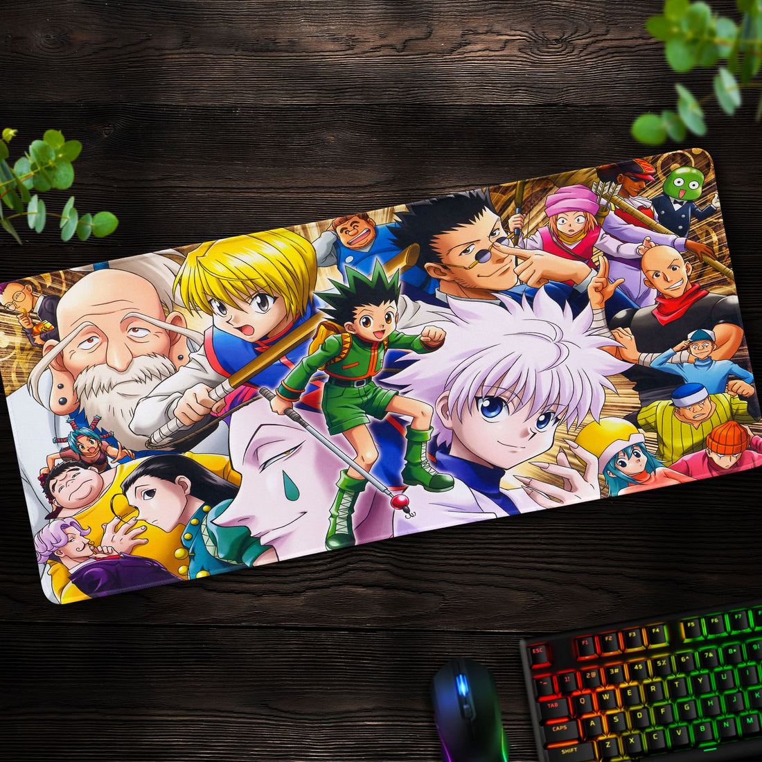 Hunter's Adventure Desk Mat, Hunter x Hunter Mouse Pad