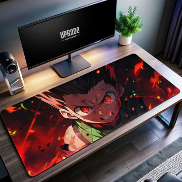 Hunter’s Rage Desk Mat, Hunter x Hunter Mouse Pad