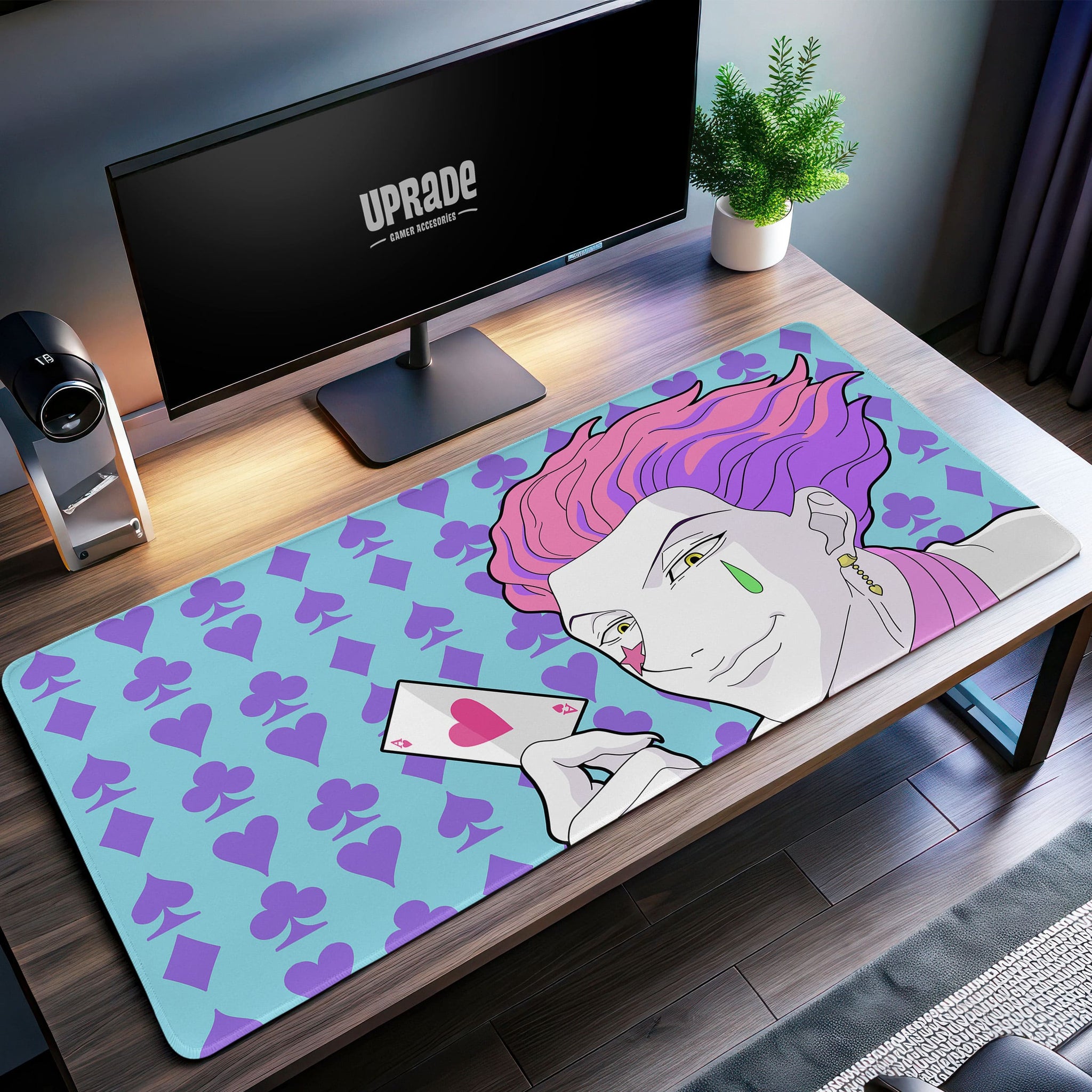 Trickster's Gambit Desk Mat, Hunter x Hunter Mouse Pad