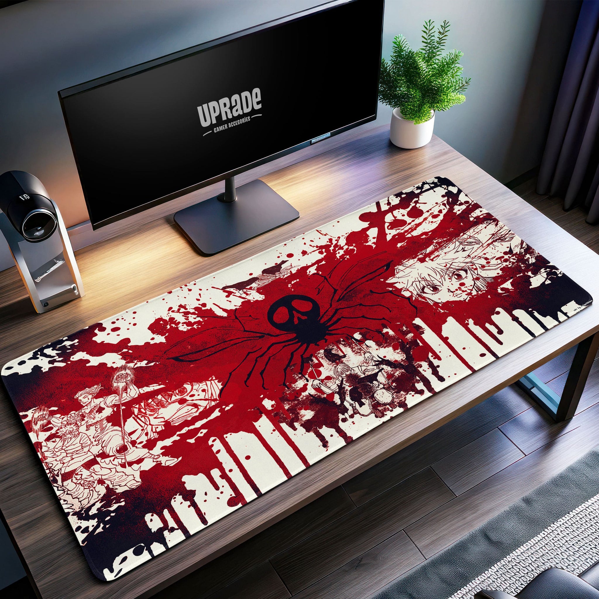 Phantom Blood Desk Mat, Hunter x Hunter Mouse Pad