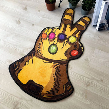 Infinity Gauntlet Area Rug, Marvel Decorative Carpet