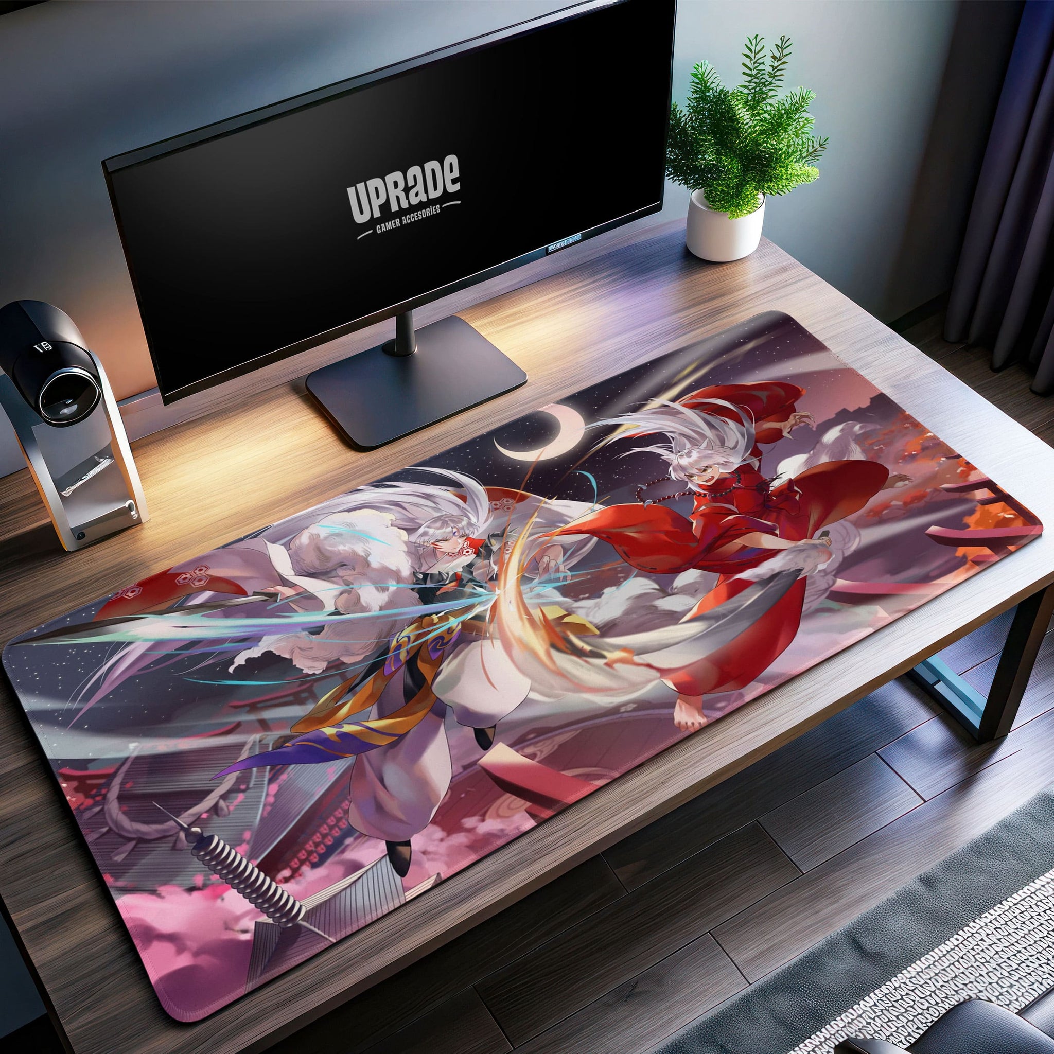 Duel of Brothers Desk Mat, Inuyasha Mouse Pad