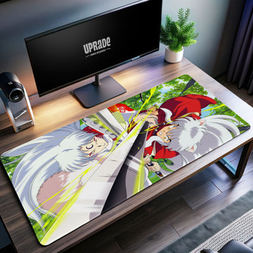 Tessaiga Clash Desk Mat, Inuyasha Mouse Pad