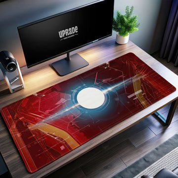 Iron Man Arc Reactor Desk Mat, Stark Tech Mouse Pad