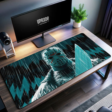 Jason Voorhees Desk Mat, Horror Icon Mouse Pad