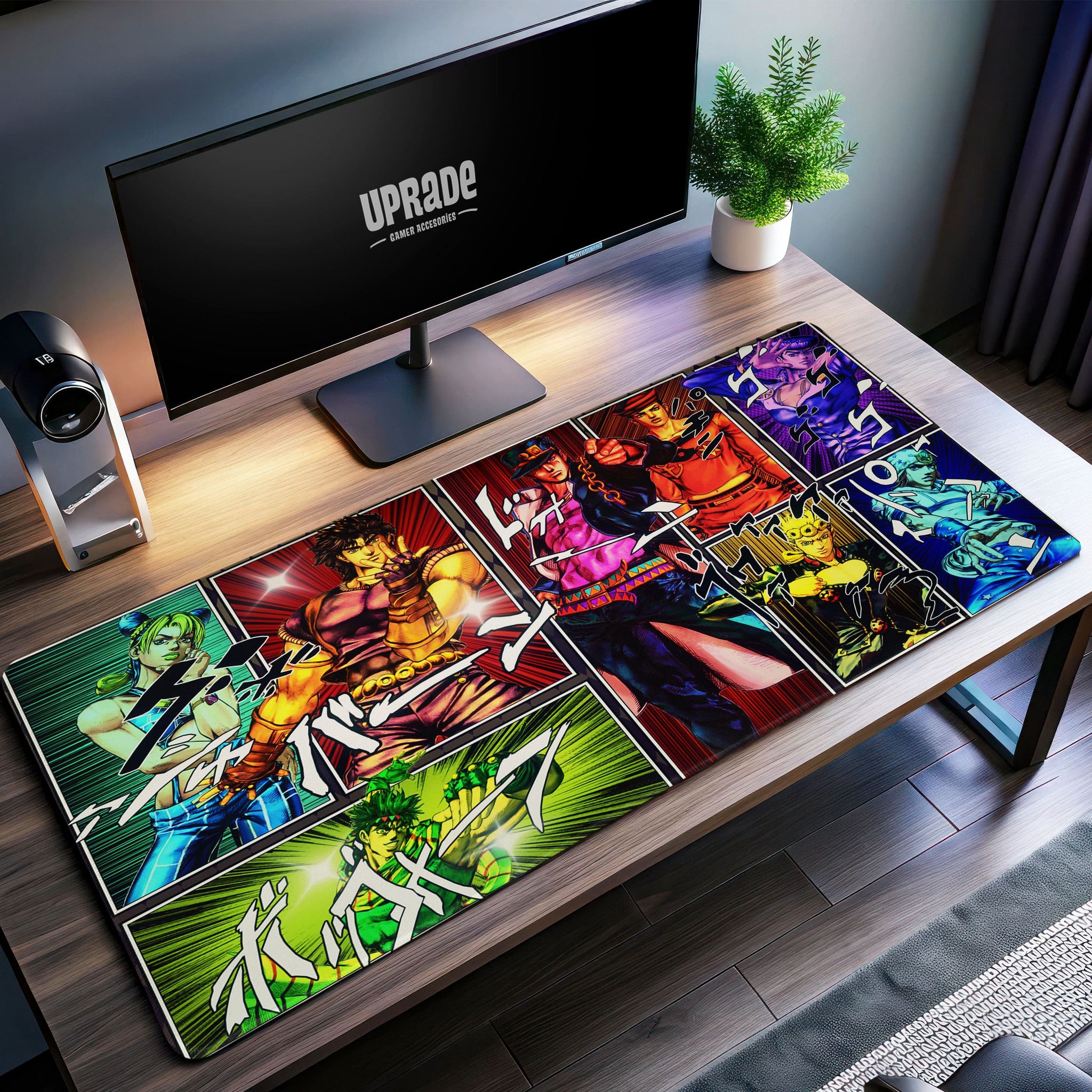 Joestar Legacy Desk Mat, JoJo’s Bizarre Adventure Mouse Pad