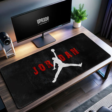 Jordan Jumpman Schreibtischunterlage, Basketball Icon Mauspad