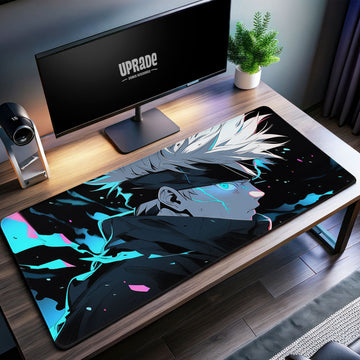 Gojo’s Cursed Energy Desk Mat, JJK Mouse Pad