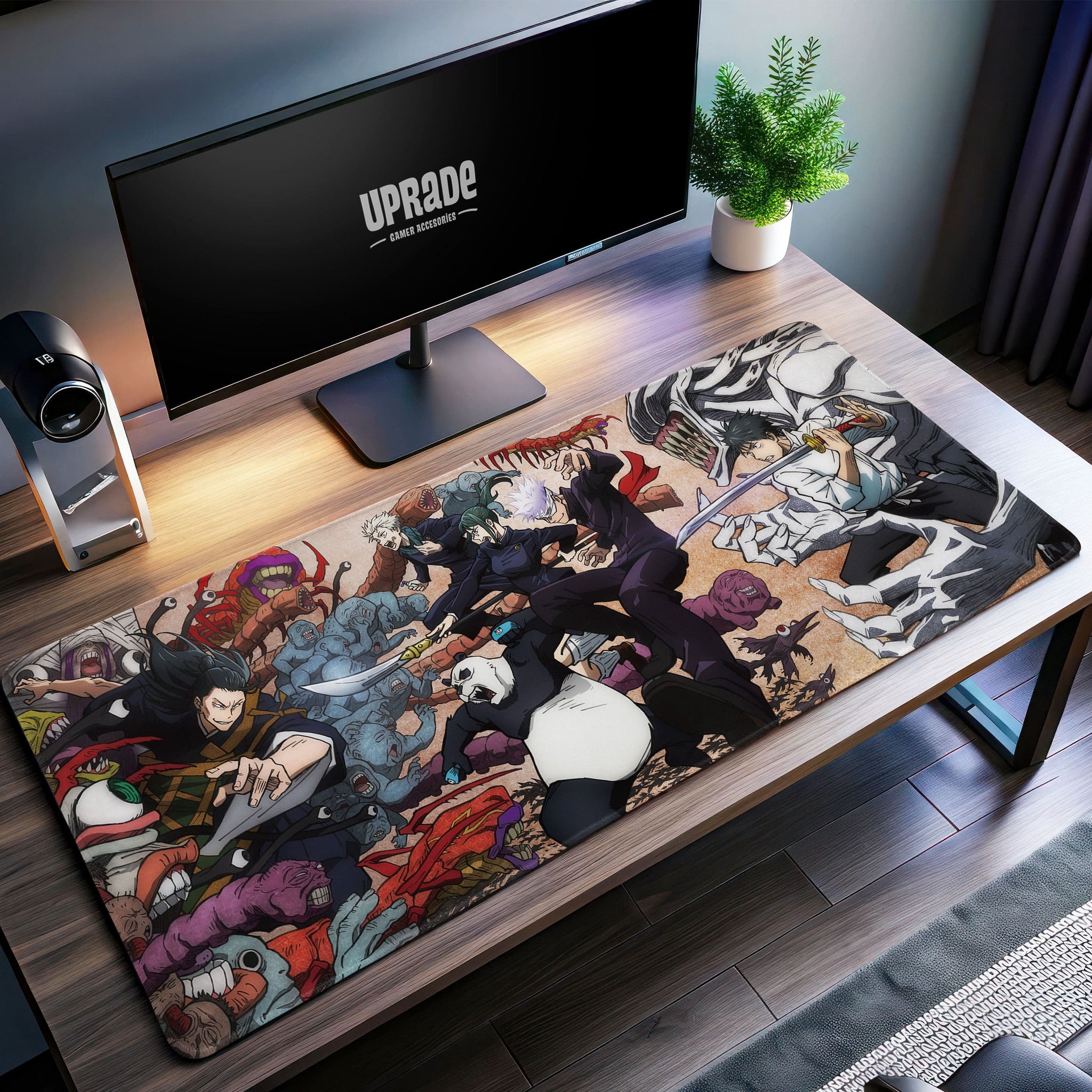 Jujutsu Kaisen Battle Desk Mat, Sorcerers vs Curses Mouse Pad