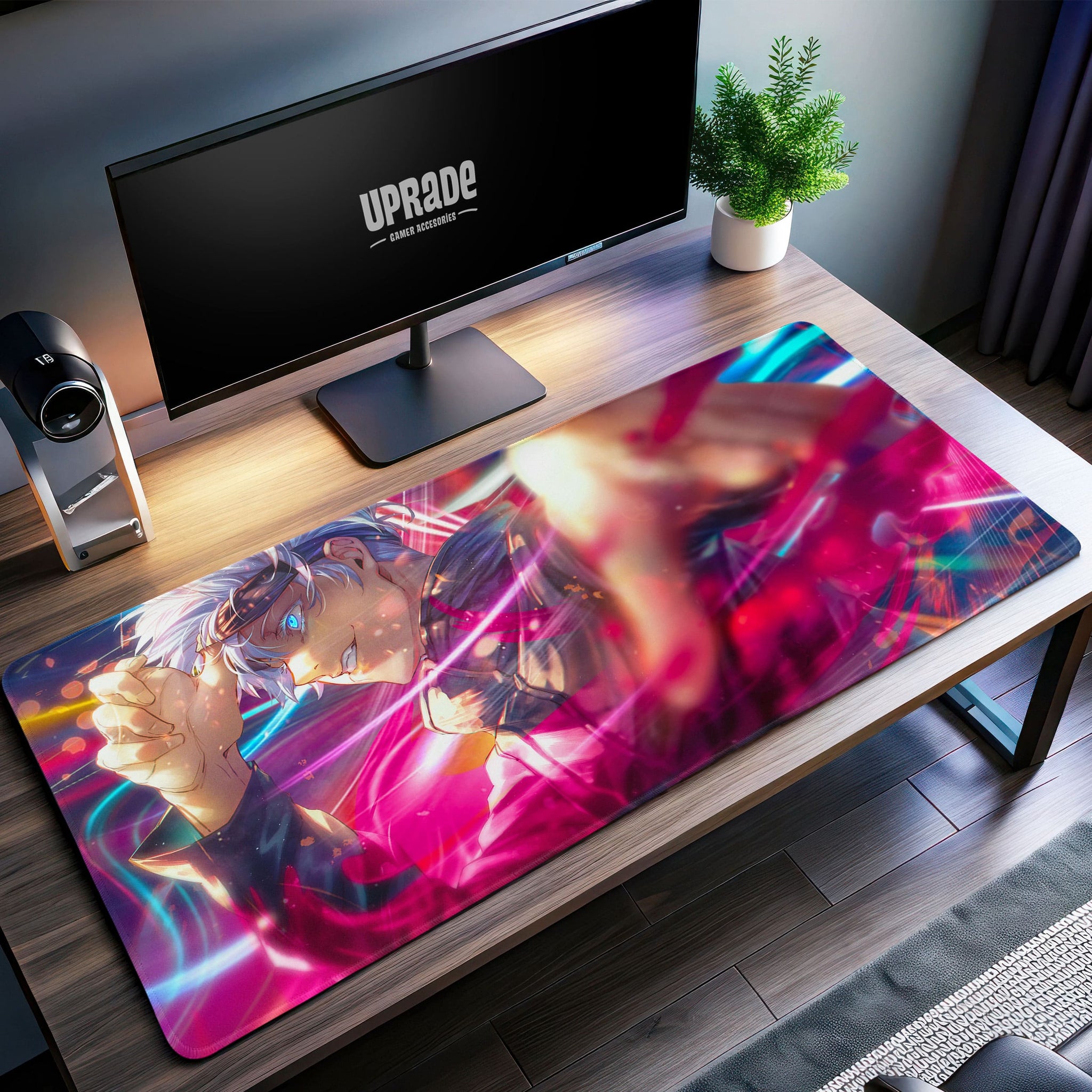 Gojo Satoru Desk Mat, Jujutsu Kaisen Mouse Pad