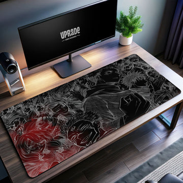 Jujutsu Kaisen Dark Anime Desk Mat, Cursed Energy Mouse Pad