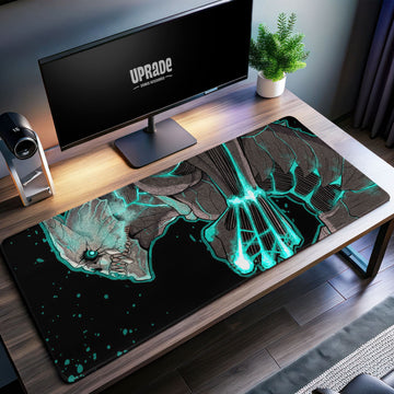 Kaiju No. 8 Desk Mat, Monster Battle Mouse Pad