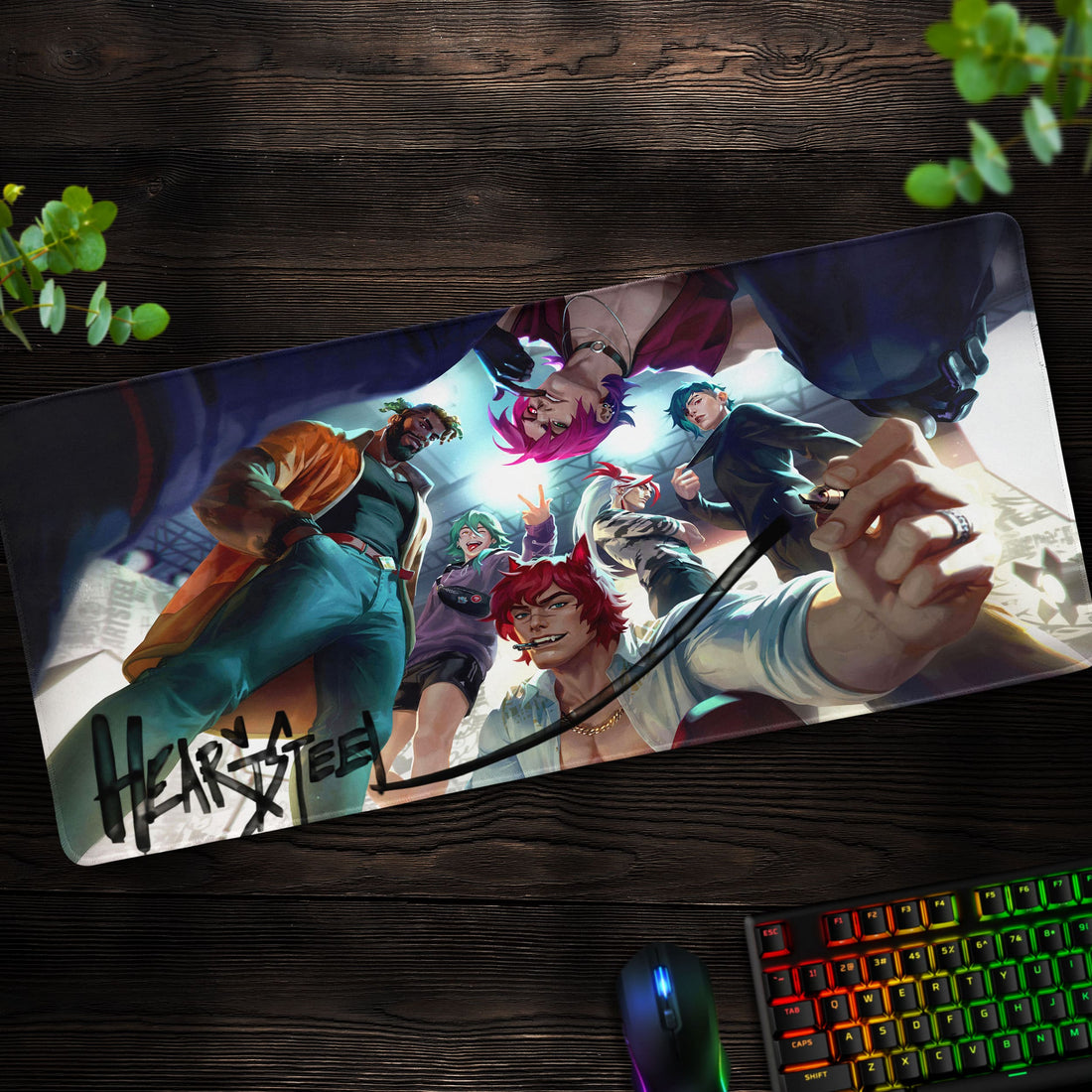 League of Legends Heartsteel Desk Mat, Iconic Champions Mouse Pad - Cocoon Markt