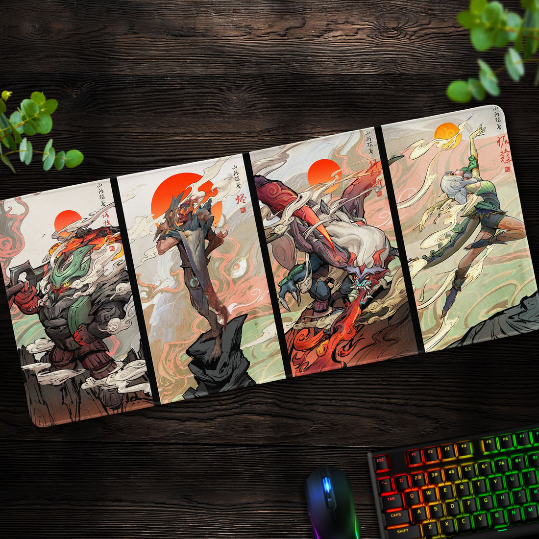 League of Legends Samurai Saga Desk Mat, LoL Mouse Pad - Cocoon Markt