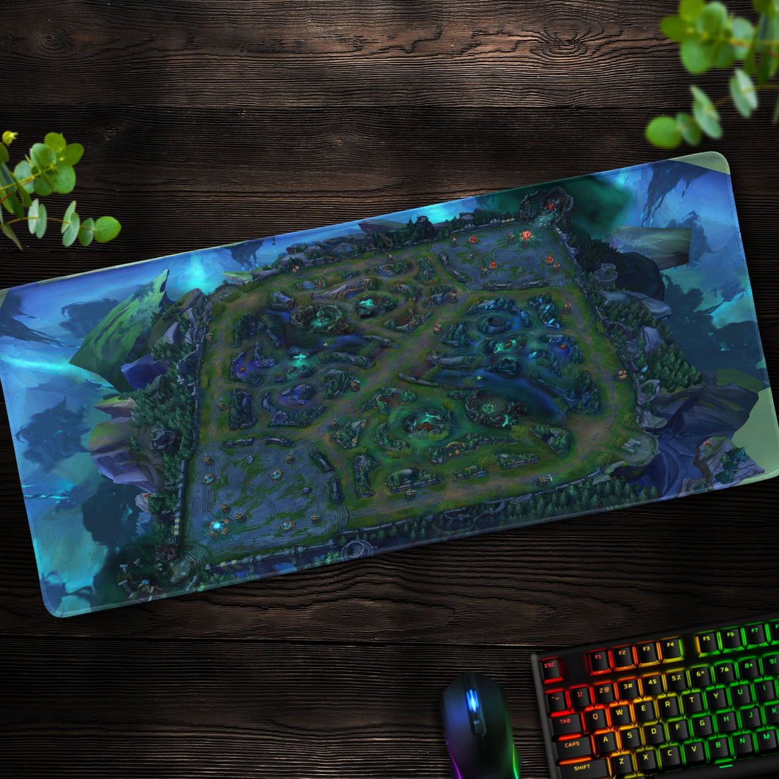 Summoner’s Rift Desk Mat, League of Legends Map Mouse Pad - Cocoon Markt