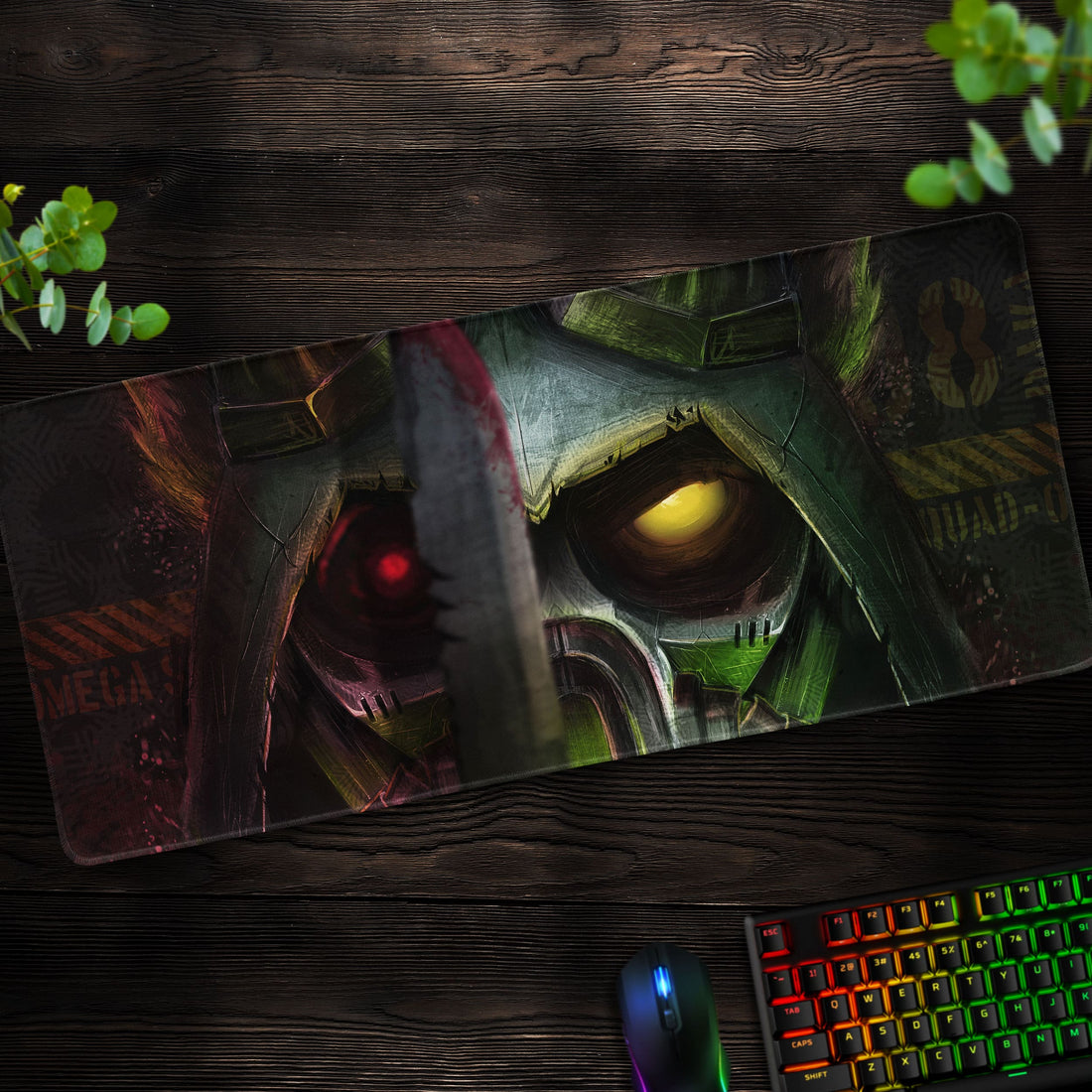 Omega Squad Teemo Desk Mat, League of Legends Mouse Pad - Cocoon Markt