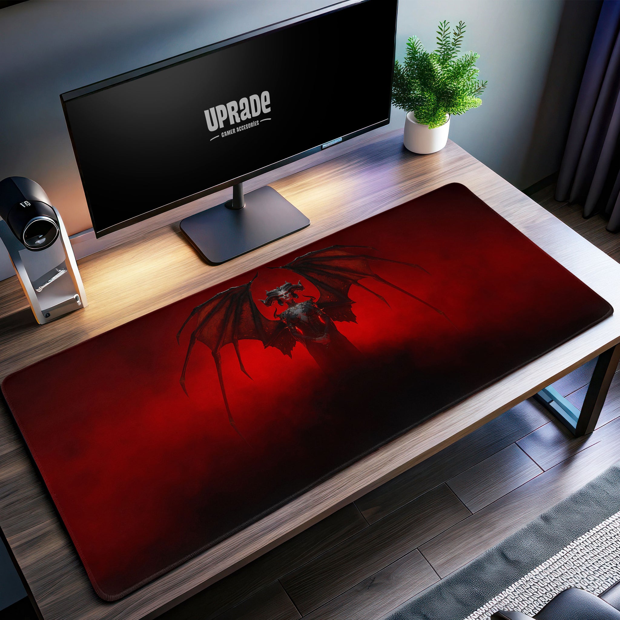 Lilith Rising Desk Mat, Diablo Iconic Mouse Pad