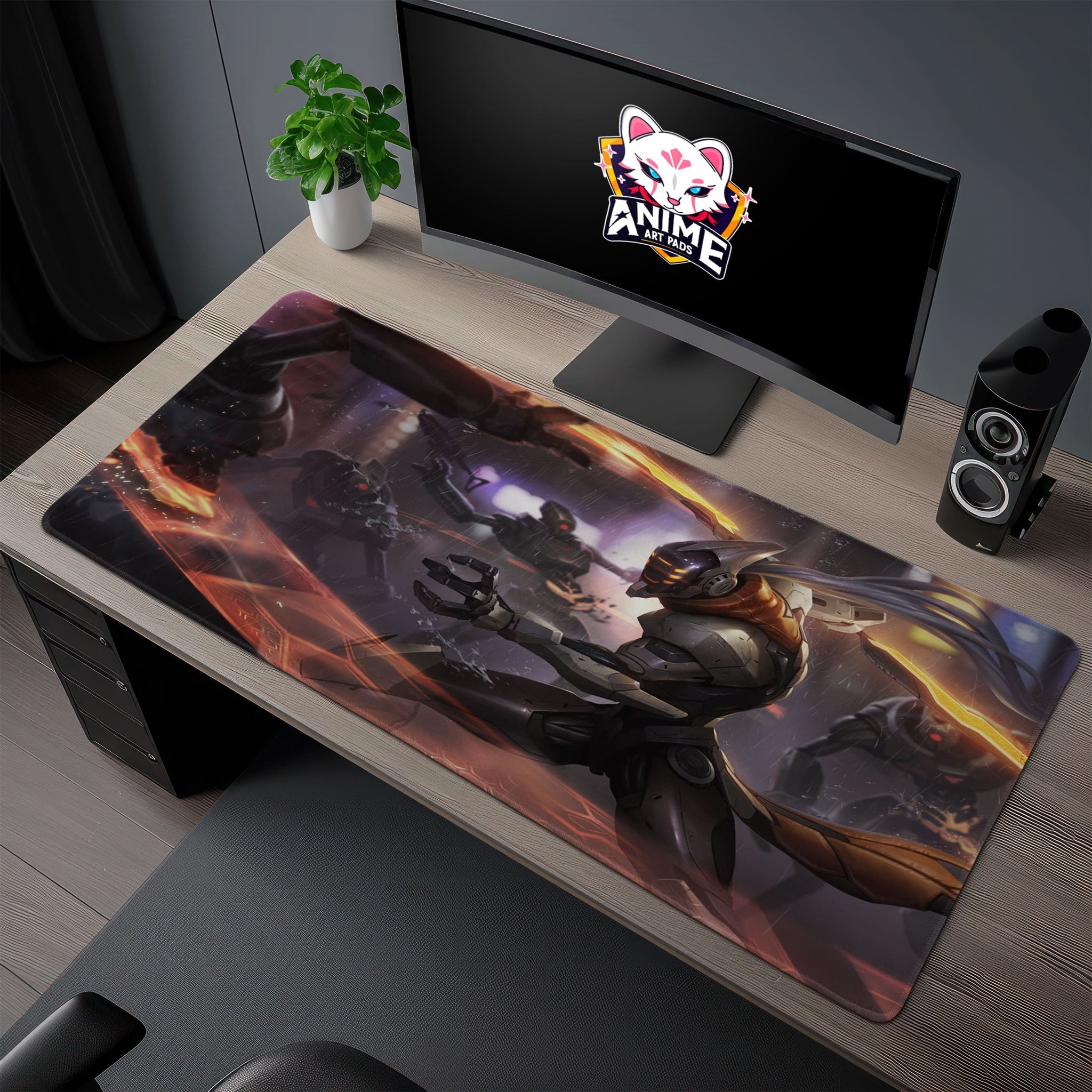 Master Yi League of Legends Desk Mat, Wuju Blade Mouse Pad - Cocoon Markt