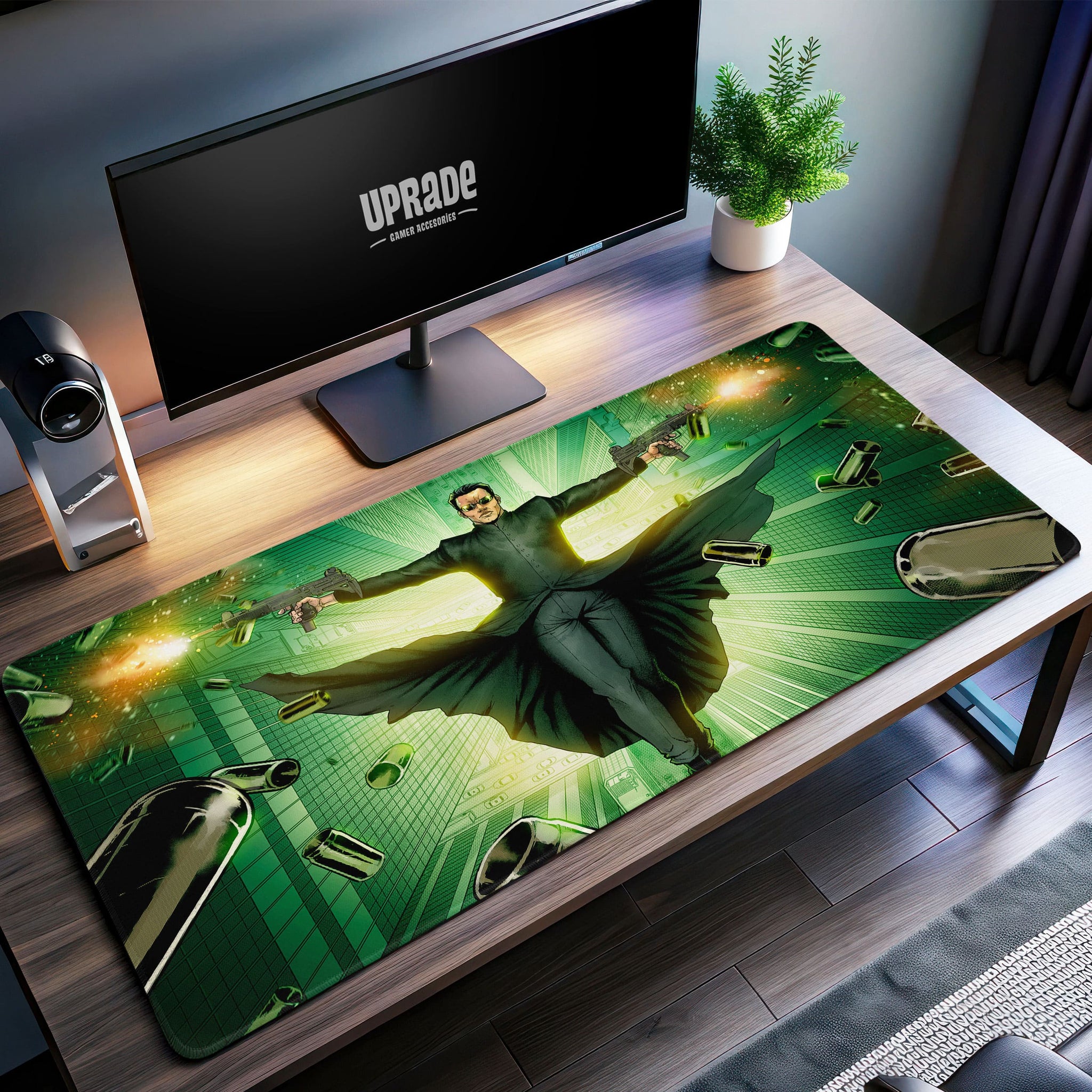 Matrix Neo Desk Mat, Bullet Time Mouse Pad - Cocoon Markt