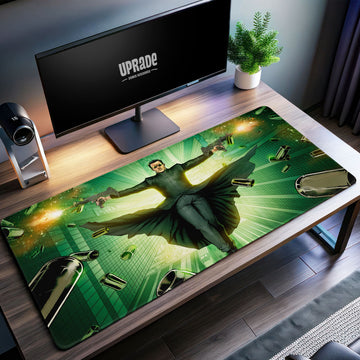 Matrix Neo Desk Mat, Bullet Time Mouse Pad