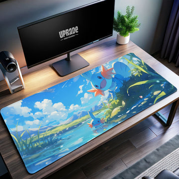 Mudkip’s Tranquil Waters Desk Mat, Pokémon Mouse Pad