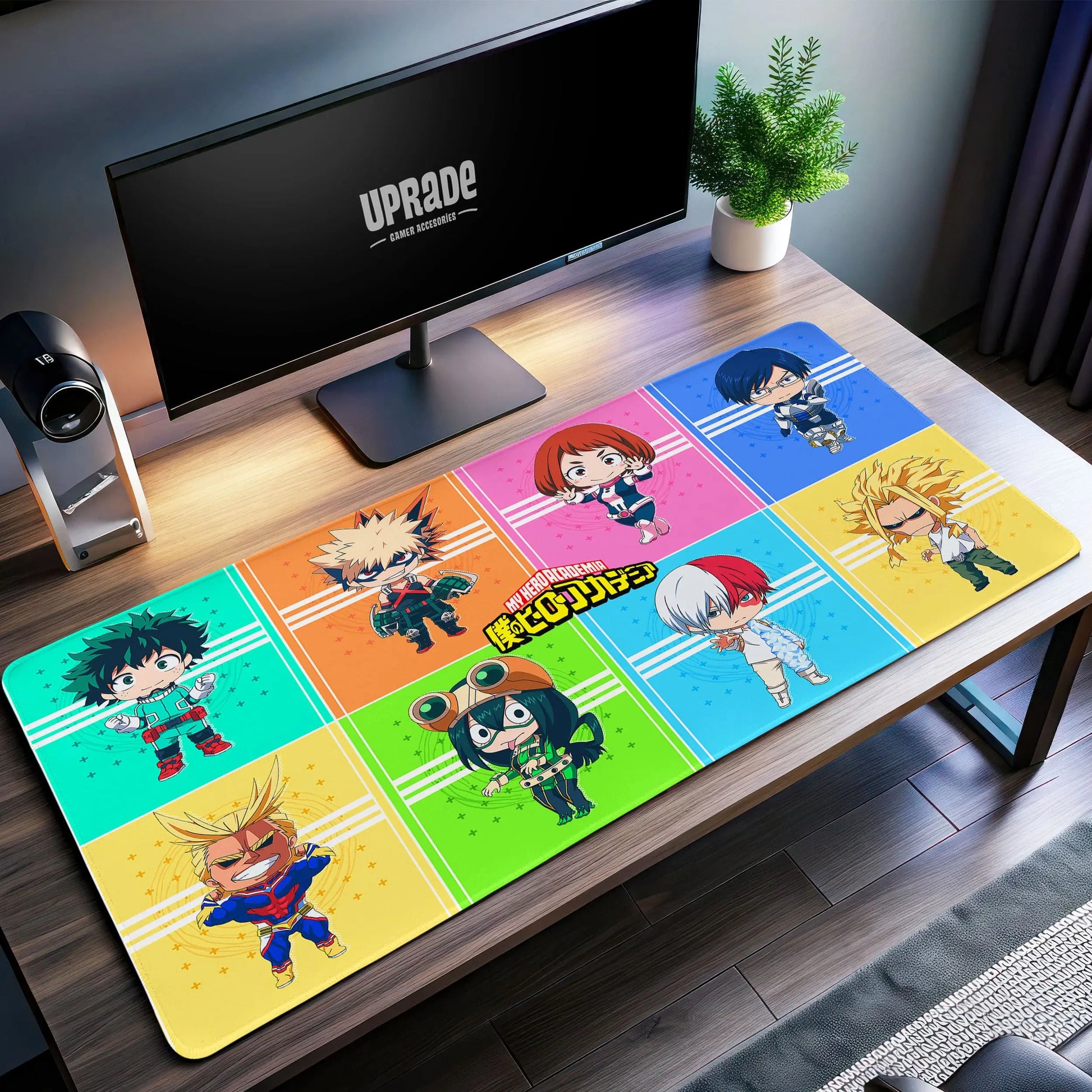 My Hero Academia Chibi Heroes Desk Mat, Class 1-A Mouse Pad - Cocoon Markt
