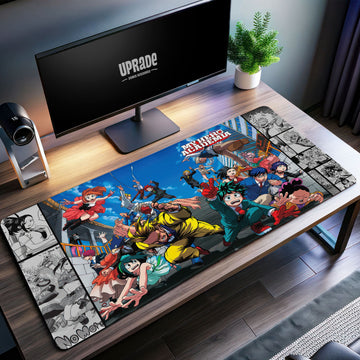 My Hero Academia Dynamic Desk Mat, Heroic Mouse Pad