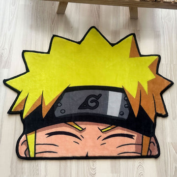 Naruto Character Rug, Smiling Face Area Carpet - Cocoon Markt