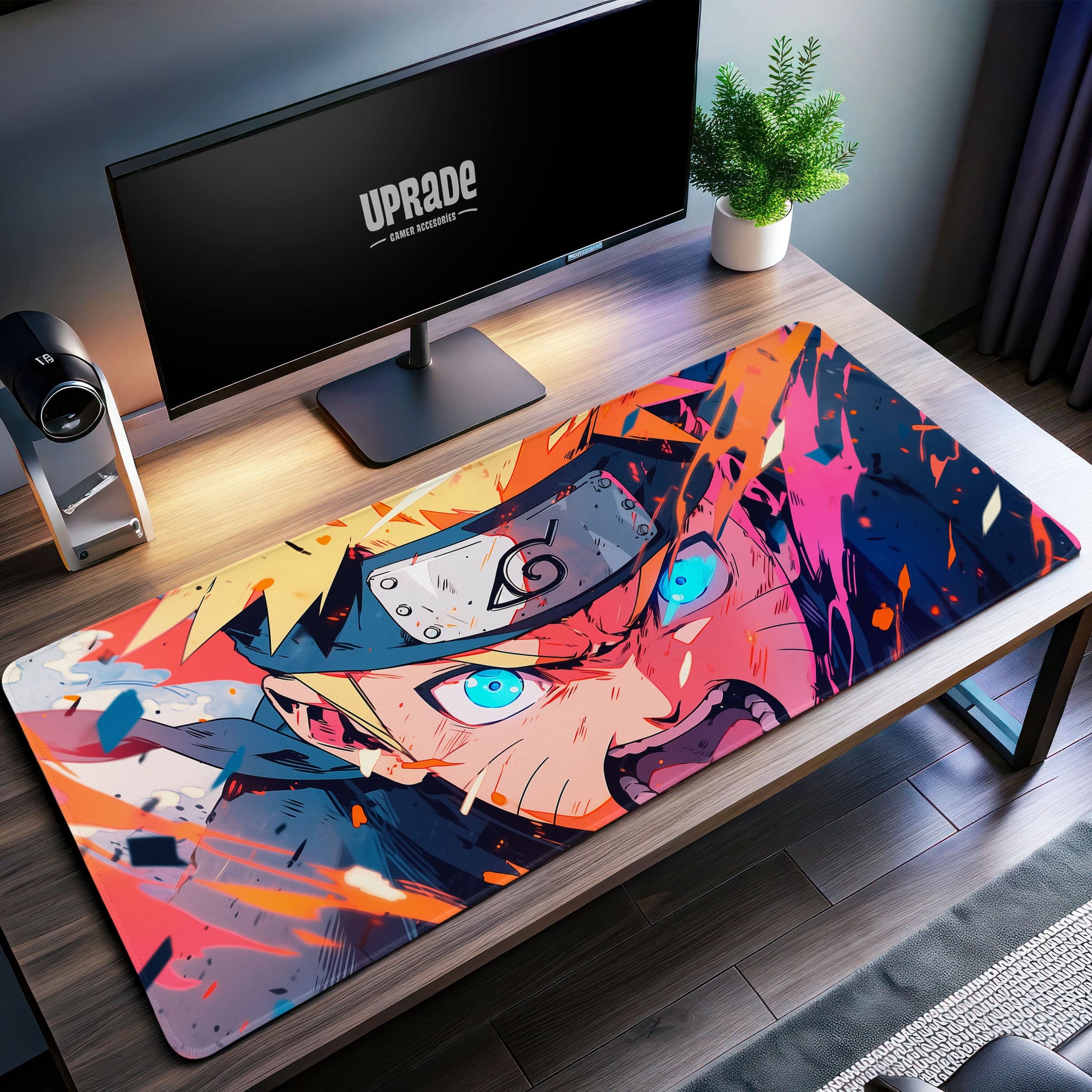 Shinobi's Resolve Desk Mat, Naruto Mouse Pad