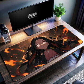 Nezuko Desk Mat, Demon Slayer Mouse Pad