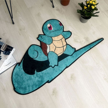 Squirtle Pokémon Anime Shaped Soft Rug