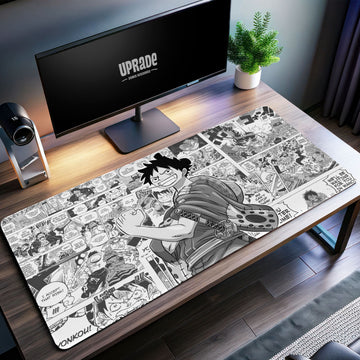 Wano Adventure Desk Mat, One Piece Manga Mouse Pad