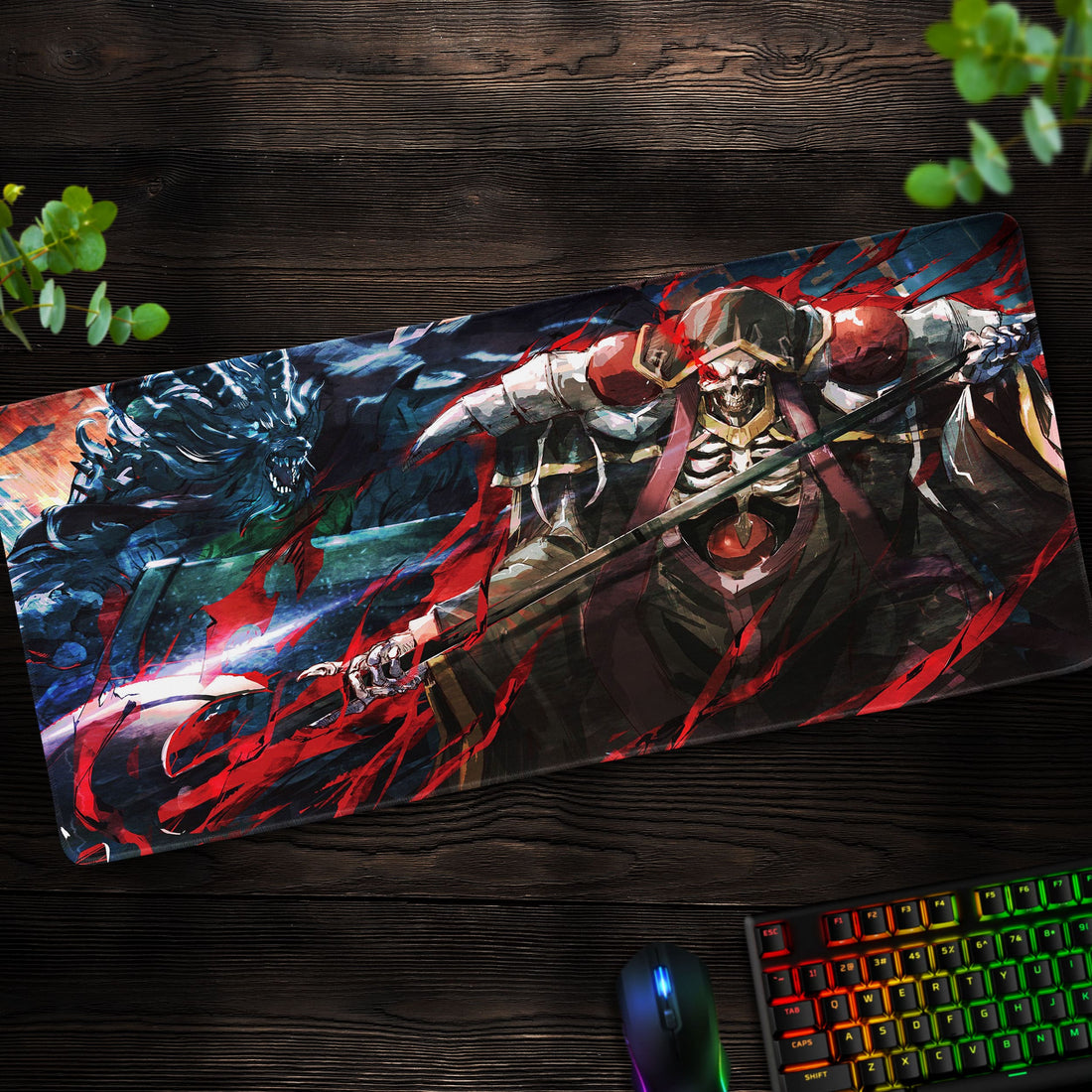 Ainz Ooal Gown’s Dominion Desk Mat, Overlord Mouse Pad