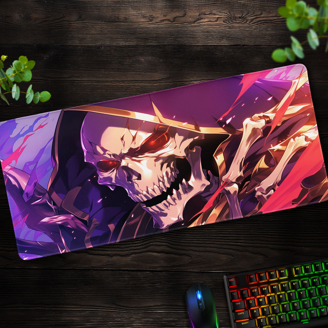 Ainz’s Glare Desk Mat, Overlord Mouse Pad