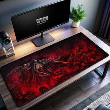 Deathly Command Desk Mat, Overlord Mouse Pad