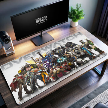 Overwatch Heroes Desk Mat, Gamer Mouse Pad