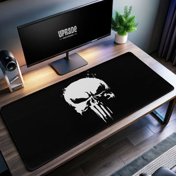 Punisher Skull Desk Mat, Dark Justice Mouse Pad