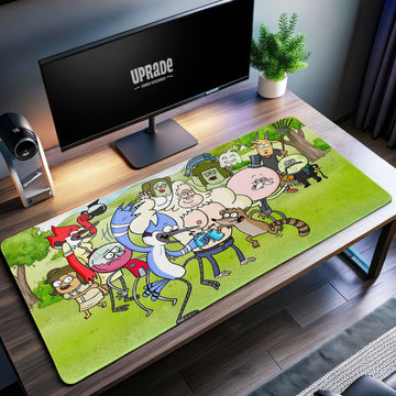 Park Crew Desk Mat, Regular Show Mouse Pad - Cocoon Markt