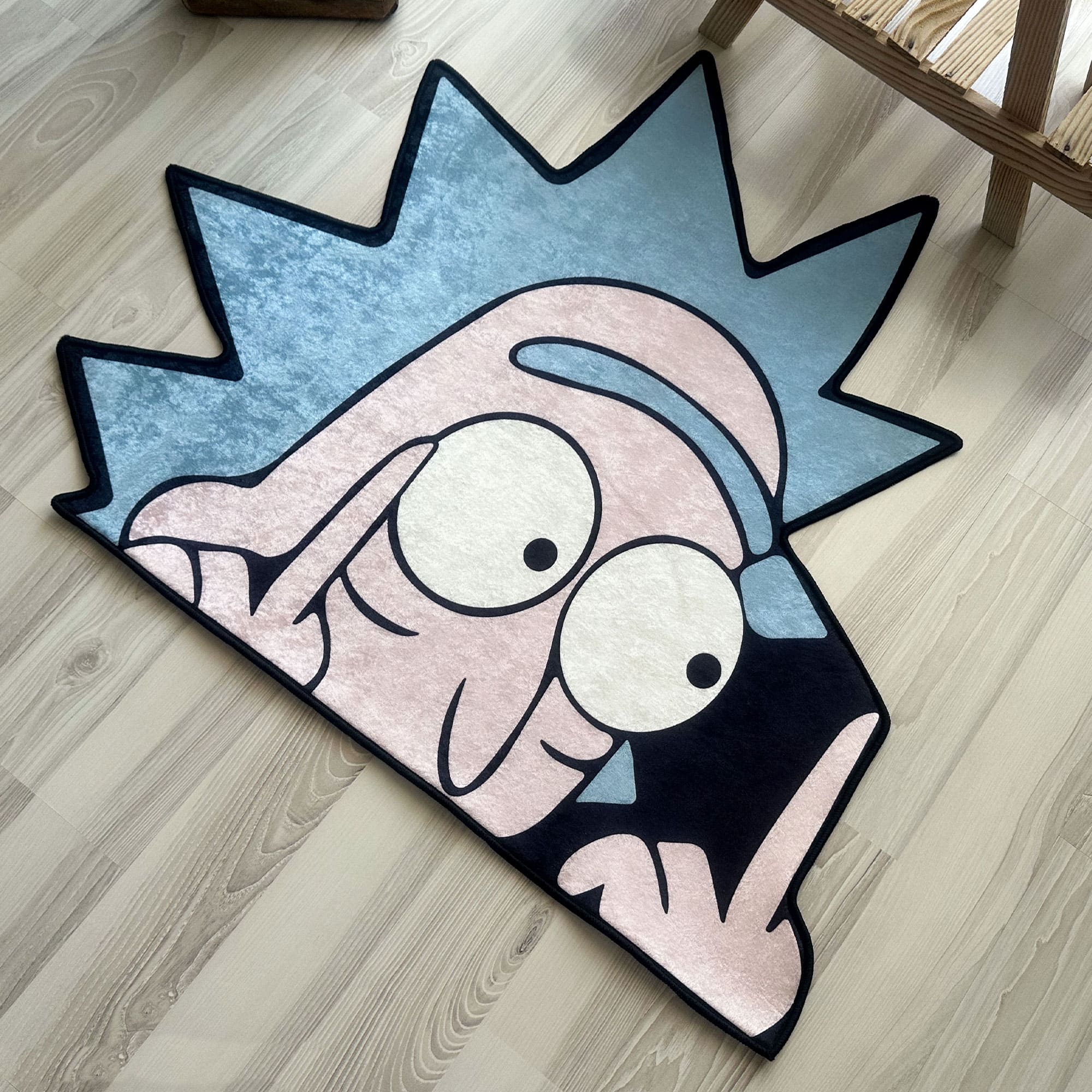 Rick Sanchez Funny Shaped Door Mat Rug