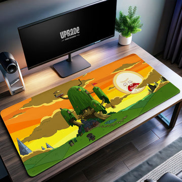 Adventure Time Desk Mat, Cartoon Crossover Mouse Pad