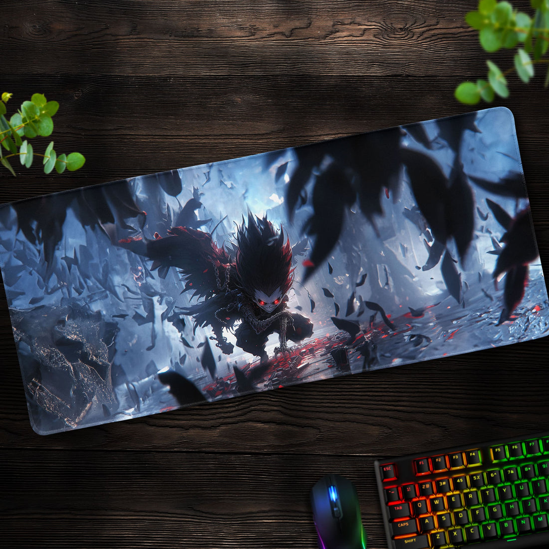 Ryuk Shinigami Desk Mat, Death Note Mouse Pad