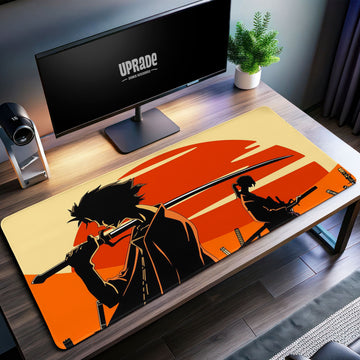 Sunset Standoff Desk Mat, Samurai Champloo Mouse Pad