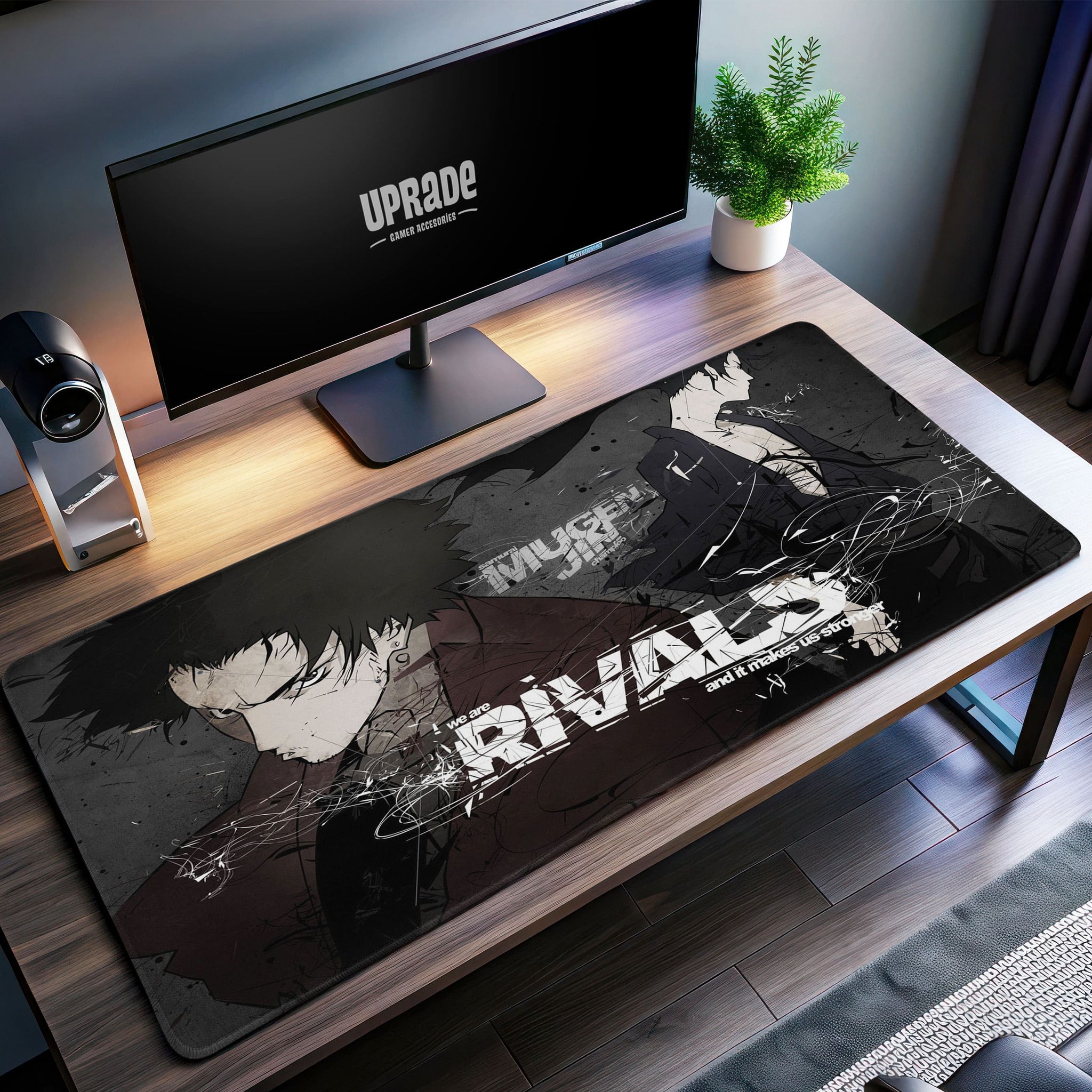 Rivals Desk Mat, Samurai Champloo Mouse Pad