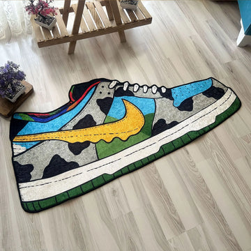 SB Dunk Sneaker Rug, Stylish Nike Inspired Carpet