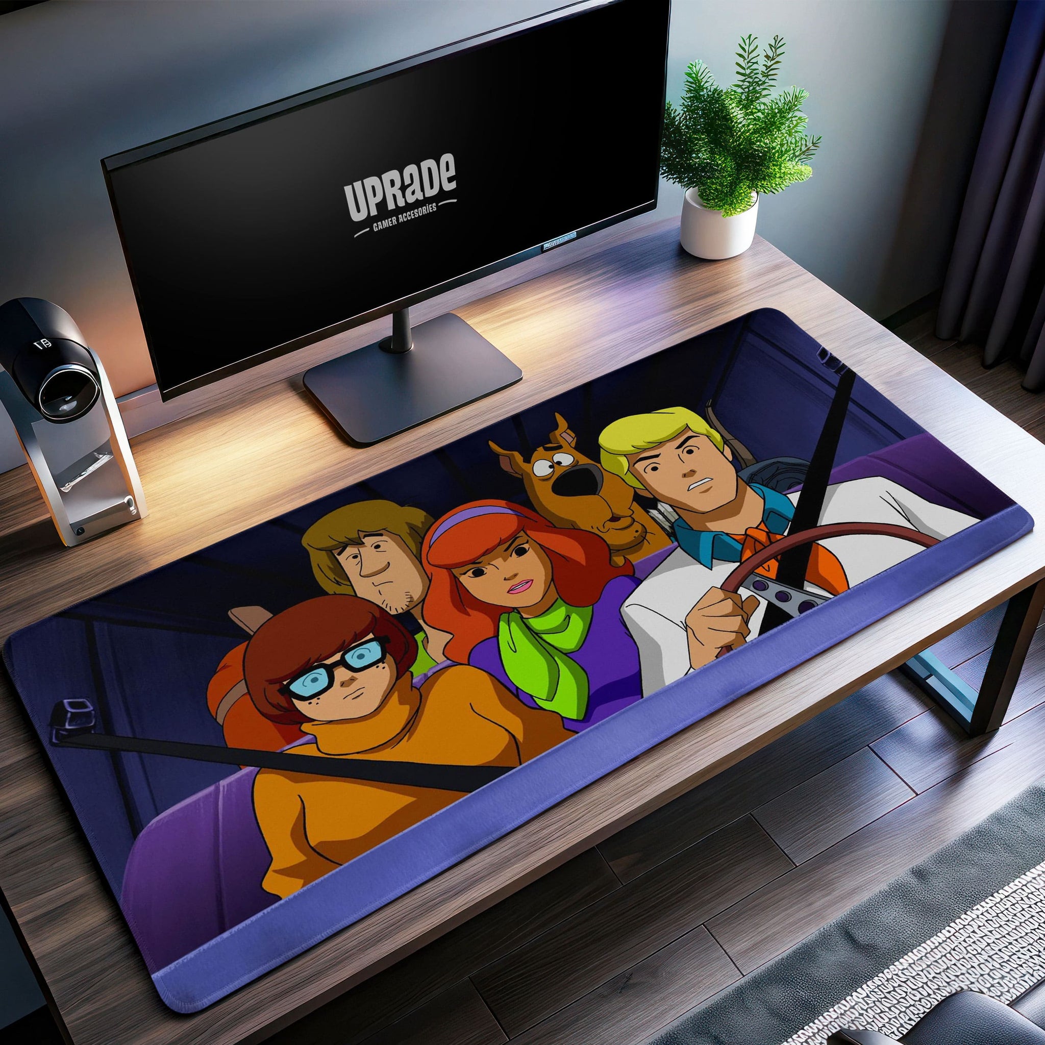 Scooby-Doo Mystery Machine Desk Mat, Adventure Ride Mouse Pad