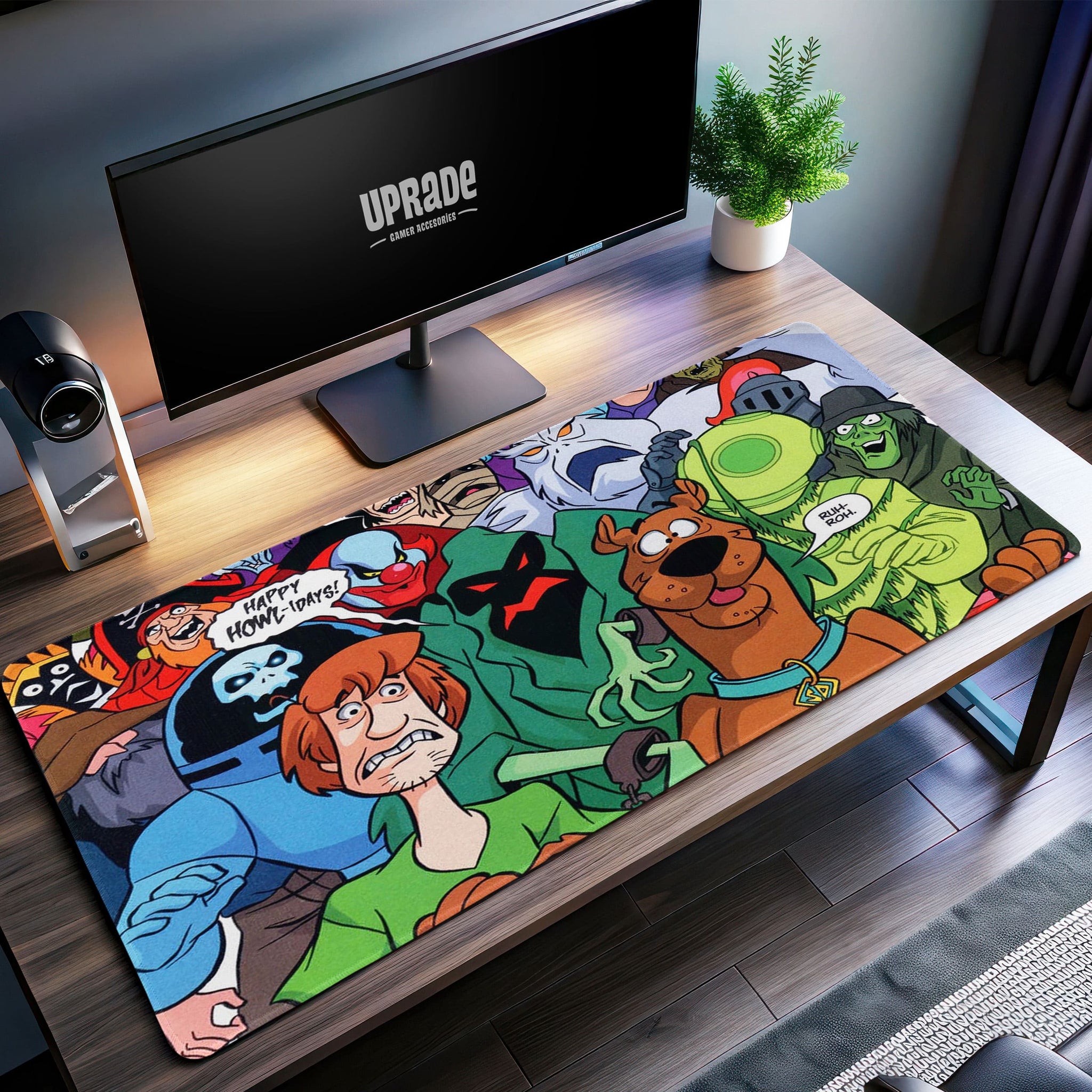 Scooby-Doo Villains Clash Desk Mat, Mystery Team Mouse Pad