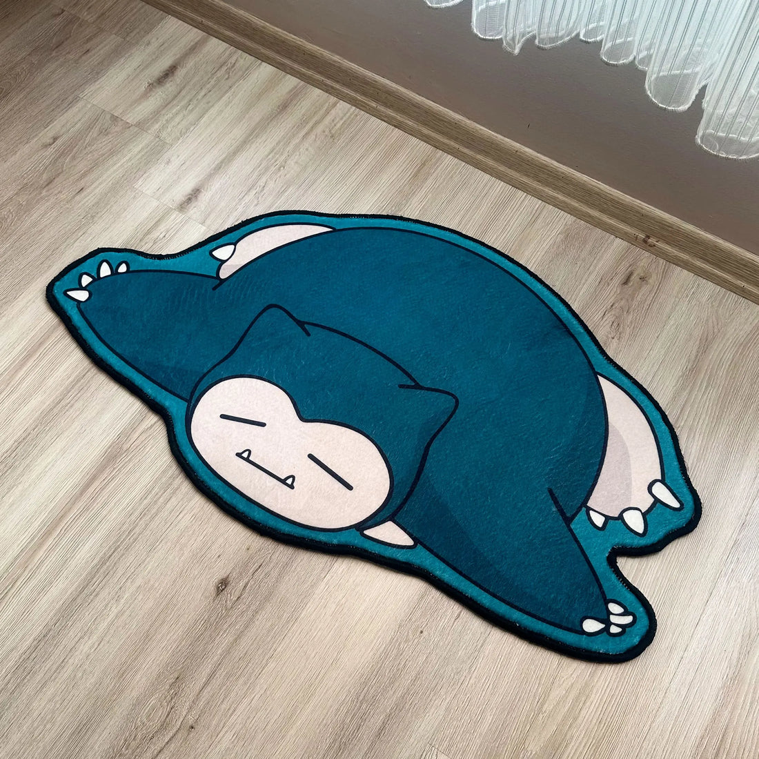 Sleeping Snorlax Area Rug, Pokémon Anime Carpet