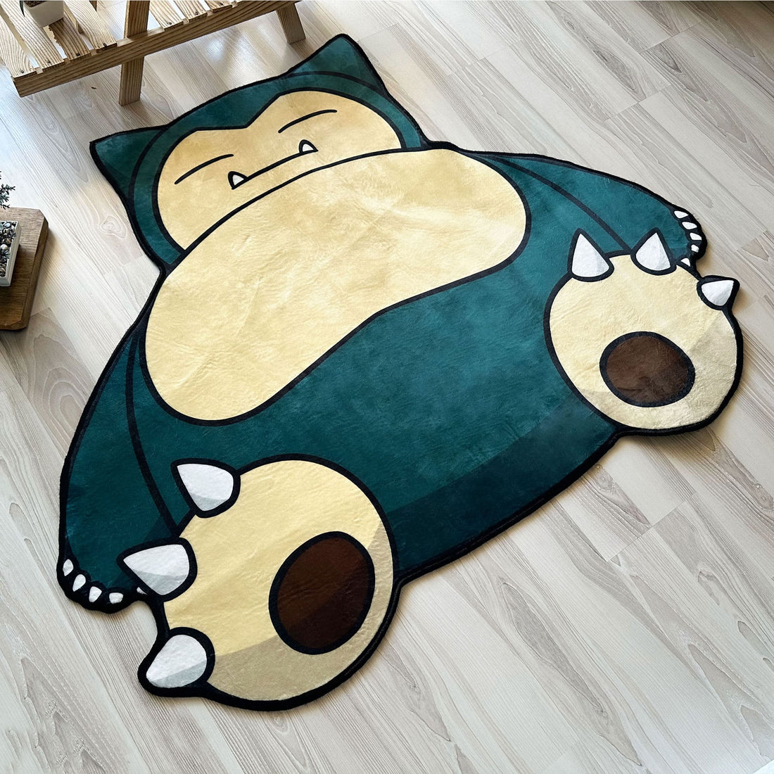 Snorlax Pokémon Anime-Inspired Soft Rug